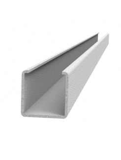 U-profil krycí 35x35x2mm, žiarovo zinkovaný, cena za 1 ks(6m),hladký L=6000mm