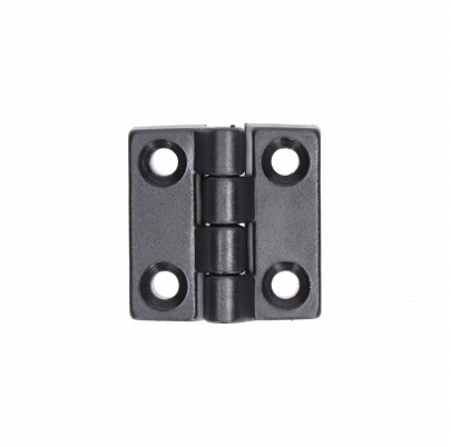 Záves plastový 30x30mm, otvor fi. 4.5mm