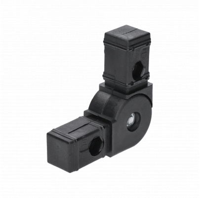 Plastová spojka - pohyblivý rohový kus do profilu 30x30x2mm