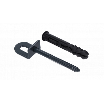 Kotvenie plotu 35X25mm s hmoždinkou, antracit