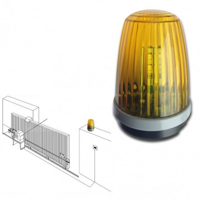 LED lampa F5000, 12/24/230V, zabudovaná anténa