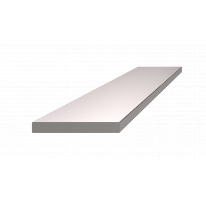Nerezová tyč plochá 40x5mm, cena za 1ks(5m) brúsená nerez K320 /AISI304