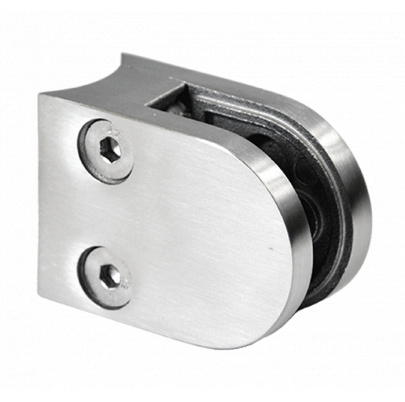 Svorka na trubku ø33.7mm, sklo 6-10.76mm, brúsená AISI304
