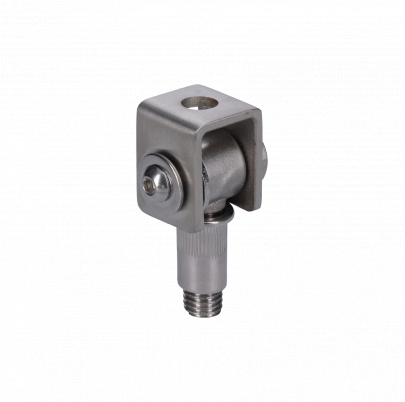 Záves M12 s nitovacou maticou, otvárateľný 90°, AISI 304