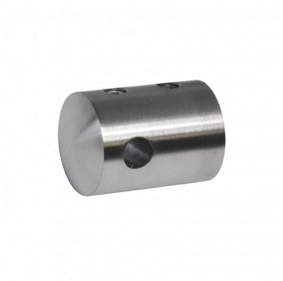 Držiak lanka ø 5mm so zaistením plochý (30x22 mm), brúsená nerez K320 /AISI304