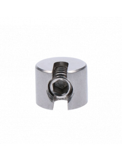Úchyt pre lanko ø3-4mm, brúsená nerez AISI304