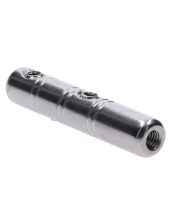 úchyt so závitom M6 pre nerezové lanko ø4mm, brúsená nerez K320/AISI304