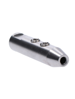 úchyt so závitom M6 pre nerezové lanko ø4mm, brúsená nerez K320/AISI304