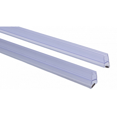 Plastové tesnenia magnetické, sklo 8mm, 135°, L-2200mm