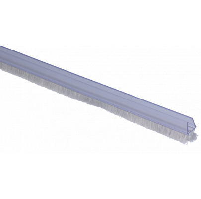 Plastové tesnenie na sklo 6mm, L-2200mm