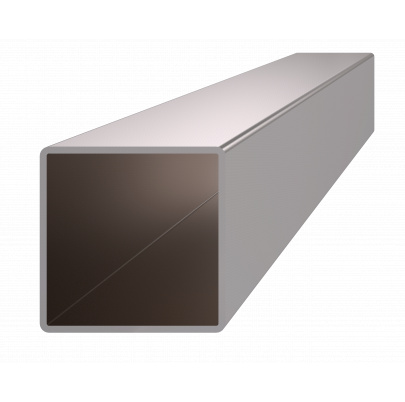 Profil uzatvorený 40x40x2mm, cena za 1ks(1m), brúsená nerez K320 /AISI304