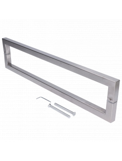 Madlo na dvere L-520mm, brúsená nerez AISI304