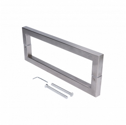 Madlo na dvere, L-320, brúsená nerez AISI304