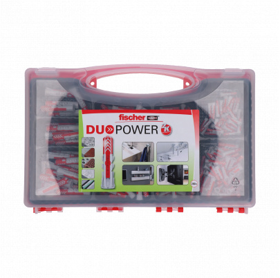 Fischer RED-BOX DuoPower, 280ks univerzálnych hmoždiniek Fischer