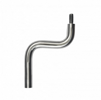 Čap mimo-osový, závit M8/M6, brúsená nerez AISI304