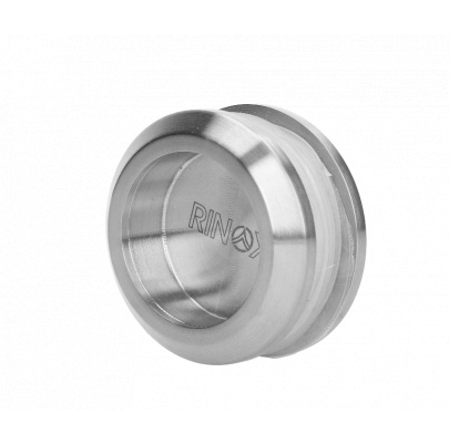 Madlo na dvere ø58mm, sklo 8-12mm, brúsená AISI304