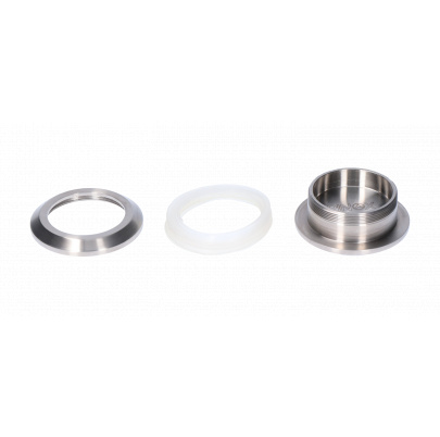 Madlo na dvere ø58mm, sklo 8-12mm, brúsená AISI304