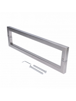 Madlo na dvere L-420mm, brúsená nerez AISI304