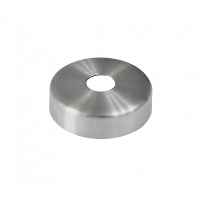 Kryt (ø 45/12mm) na trubku ø 12mm (otvor ø 12.5mm), brúsená nerez K320 /AISI304