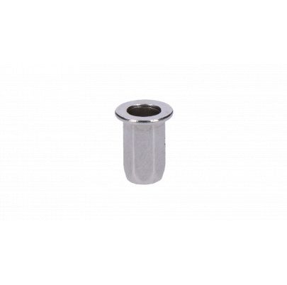 Nitovacia matica M4/0.3-2.0/ plochá hlava, hex, L=10mm, nerez