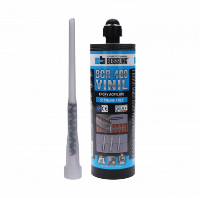 Chemické kotvenie 400ml vinylové(epoxyakrylát) bez styrénu so zmiešavacím hrotom (NÁHRADA BO-VIN400V2)