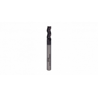 Valcová fréza Ø6mm, HSSCo8, DIN 844K, TiAlN povlak, valcová stopka s plôškou (Weldon) podľa DIN 1835 B