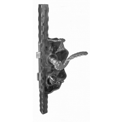 Bránková zostava 30x30x3mm, VALCOVANÁ