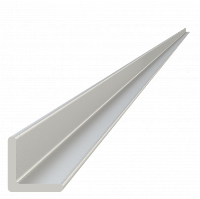 Nerezová tyč tvaru L 20x20x3mm, cena za 1ks (3m), nerez AISI / 304 bez povrchovej úpravy