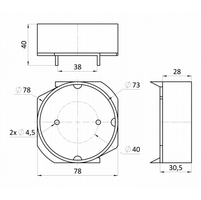 Nadstavec na zemný vrut