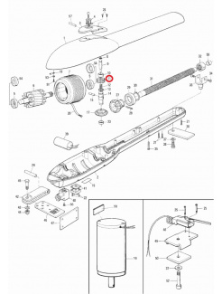 PMDCO.4610 kolo prevodovky Z=22 M1.25 pre Pluto4000.5015 - len v kite PRPL03