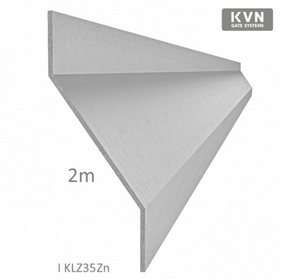 Z-profil-lamela 2000mm, pozinkovaný plech