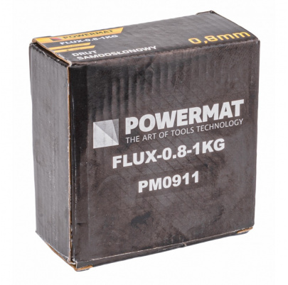 Drôt zvárací FLUX - 0.8mm, 1kg, Metóda: MIG (Flux / FCAW)