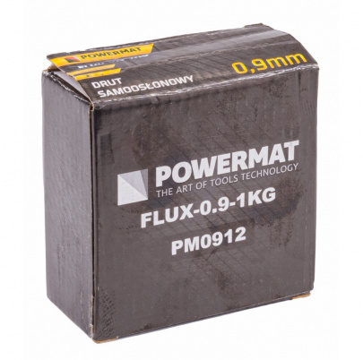 Drôt zvárací FLUX - 0.9mm, 1kg, Metóda: MIG (Flux / FCAW)