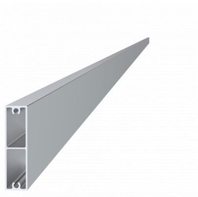 Profil 60x16mm, L-6000mm, hliník bez povrchovej úpravy