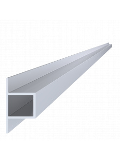T profil uzavretý 40x35x75mm, L-6000mm, bez povrchovej úpravy