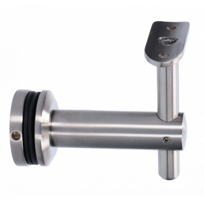 Držiak madla ø42.4mm pevný, brúsená nerez AISI304