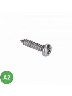 Nerezová skrutka samorezná (4,2x19mm) polguľatá hlava, DIN7981TX/A2 /AISI304