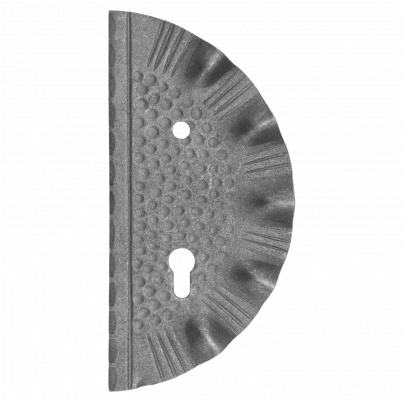 Štít 275x130x3mm, pravý, pre zámok ZM90/80