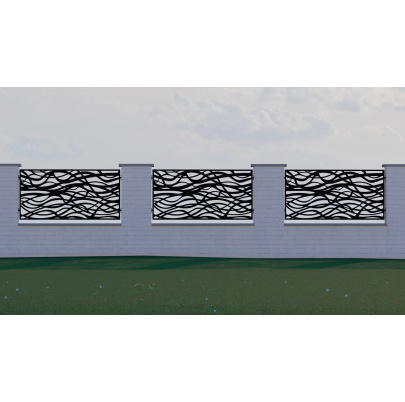 Plech vzor 1264, 1000x2000x2,5mm, bez povrchovej úpravy