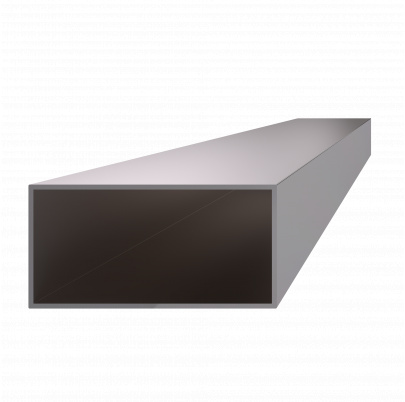 Profil uzatvorený 100x50x2mm, cena za 1ks (5m), brúsená nerez K320 /AISI304