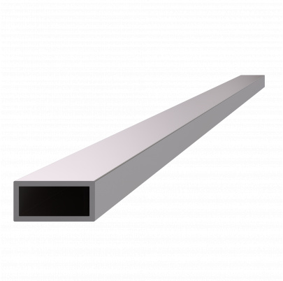 Profil uzatvorený 30x15x1.5mm, cena za 1ks (3m), brúsená nerez K320 /AISI304