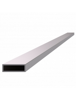 Profil uzatvorený 30x10x1.5mm, cena za 1ks (4m), brúsená nerez K320 /AISI304