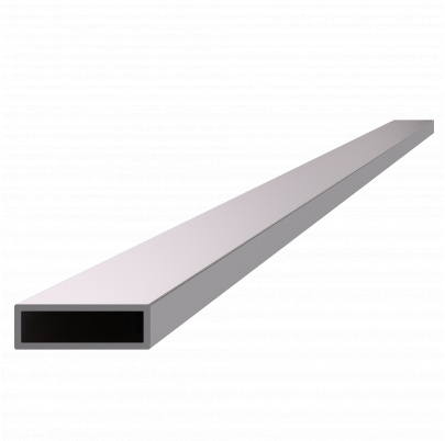 Profil uzatvorený 30x10x1.5mm, cena za 1ks (2m), brúsená nerez K320 /AISI304