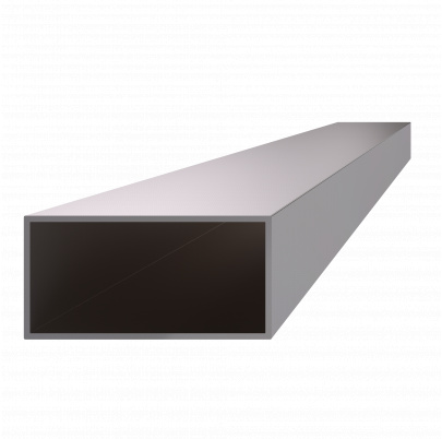 Profil uzatvorený 80x40x2mm, cena za 1ks (4m), brúsená nerez K320 /AISI304