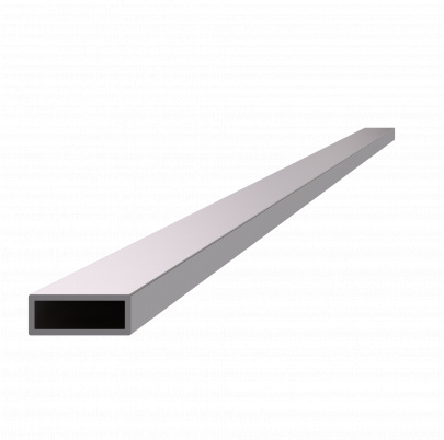 Profil uzatvorený 25x10x1,5mm,cena za 1ks (1m) brúsená nerez K320 /AISI304