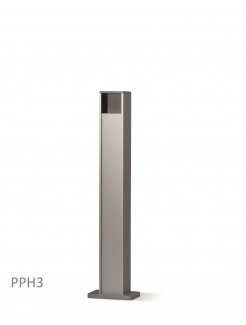 Hliníkový stĺpik 60x60x500mm, pre fotobunky série EPM