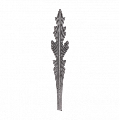 DOPREDAJ! List 280x50x4 mm, ohnutý, odliatok