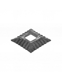 DOPREDAJ! Krytka, 80x80x16/4mm, otvor:26x26mm