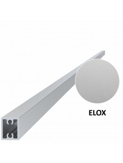 Profil 20x16mm, L-6000mm, hliník s eloxovanou vrstvou 15um