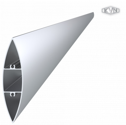 Poškodený profil 100x24.5mm, L-6000mm, bez povrchovej úpravy